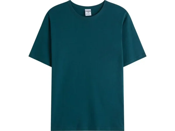 New Top Quality Men's Breathable T-shirt 100% Organic Cotton Jersey Tops